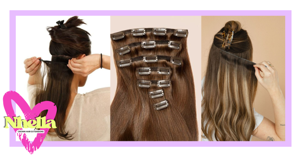 clip in hair extensions