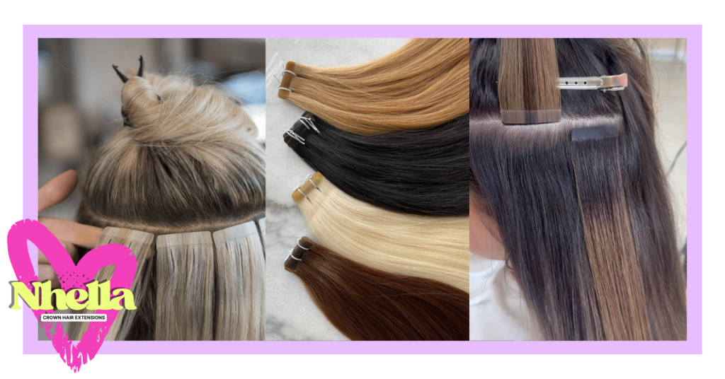 tape in hair extensions