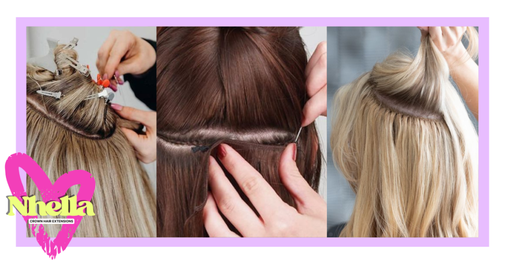 Sew-In Weave & Weft hair Extensions